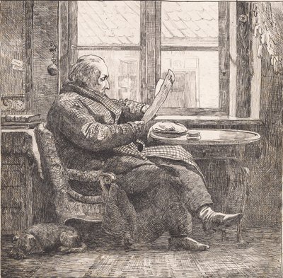 Dommer Emanuel Bonnevie av Johan Thomas Lundbye