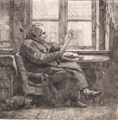 Dommer Emanuel Bonnevie av Johan Thomas Lundbye