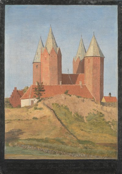 Kalundborg kirke av Johan Thomas Lundbye