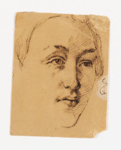 Kvinneportrett av Johan Thomas Lundbye