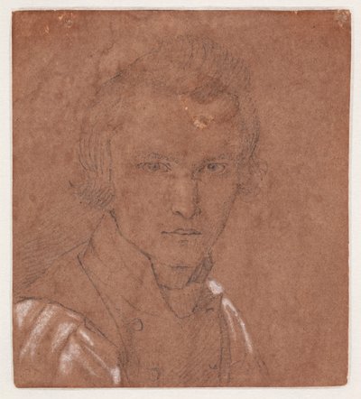 Selvportrett av Johan Thomas Lundbye