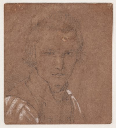 Selvportrett av Johan Thomas Lundbye