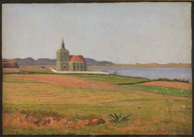 Vinderød kirke ved Frederiksværk av Johan Thomas Lundbye