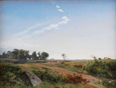 Sjælland landskap. Åpent land i Nordsjælland av Johan Thomas Lundbye