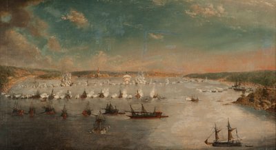 Slaget ved Fredrikshamn i mai 1790, 1791. av Johan Tietrich Schoultz