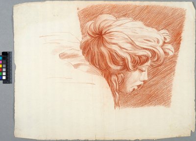Akademiezeichnung (Detail) av Johan Tobias Sergel
