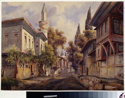 En gate i Konstantinopel av Johan Wolfensberger