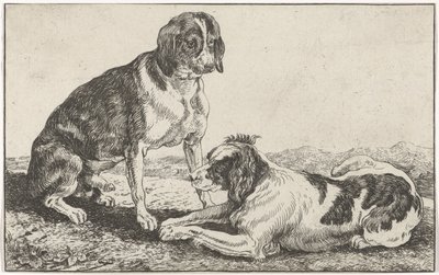 To hunder av Johan le Ducq