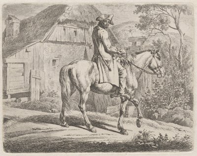 Storfehandler til hest av Johann Adam Klein