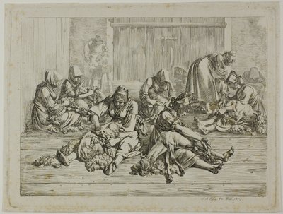 Saueklipping av Johann Adam Klein