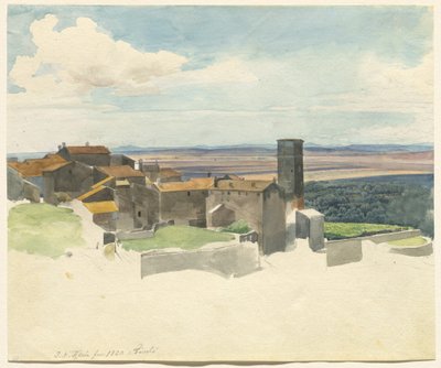 Tivoli og den romerske kampanjen av Johann Adam Klein