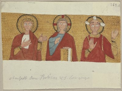 Aus: Sammlung von Umrissen und Durchzeichnungen, Band 1, Blatt 100 av Johann Anton Ramboux