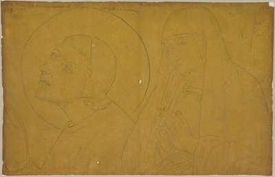 Aus: Sammlung von Umrissen und Durchzeichnungen, Band 3, Blatt 102 av Johann Anton Ramboux