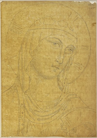 Aus: Sammlung von Umrissen und Durchzeichnungen, Band 6, Blatt 44 av Johann Anton Ramboux