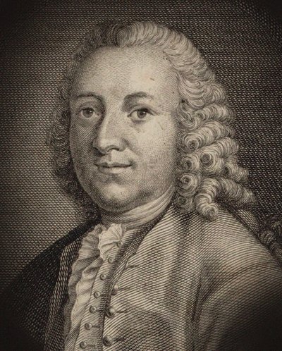 Portrett av komponisten Frantisek Tuma 1704-1774, 1770. av Johann Balzer