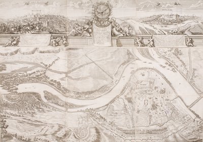 Festningen og byen Beograd av Johann Baptist Gumpp
