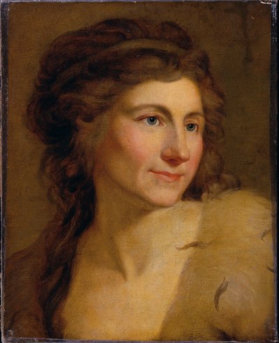 kvinneportrett av Johann Baptist Lampi d. Ä.