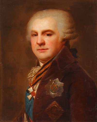 Portrett av grev Alexander Nikolaevich Samoilov 1744-1814, etter 1796 av Johann Baptist von Lampi the Elder
