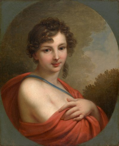 Portrett av Elena Naryshkina 17851855, 1800 av Johann Baptist von Lampi the Elder