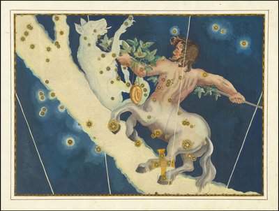 Lupus og Centaurus - Johann Bayer av Johann Bayer