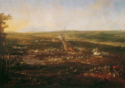 Slaget ved Hochkirch av Johann Christian Brand