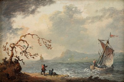 sjølandskap av Johann Christian Brand