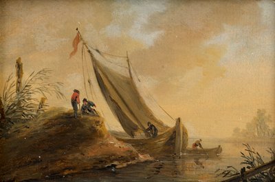 sjølandskap av Johann Christian Brand