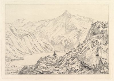 Bockhart Lake Der Bockhardsee, tidlig på 1800-tallet. av Johann Christian Erhard