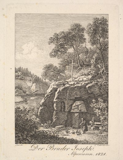 Bror Joseph i Alpene, 1820. av Johann Christian Erhard
