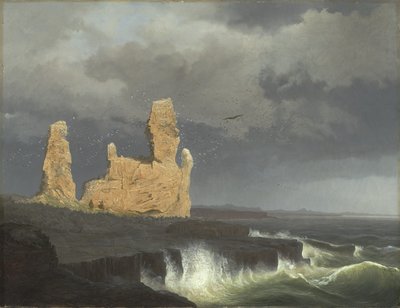 Islandskysten, 1889 av Johann Christian Ezdorf