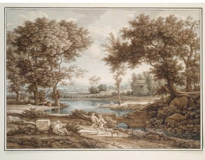 Heroisk landskap av Johann Christian Reinhart