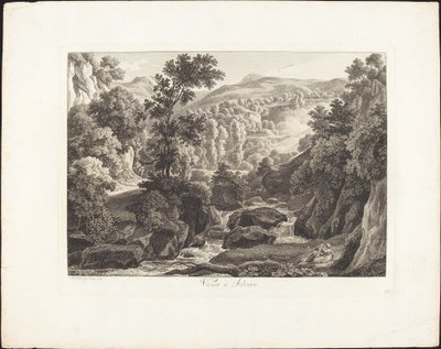 Nær Subiaco av Johann Christian Reinhart