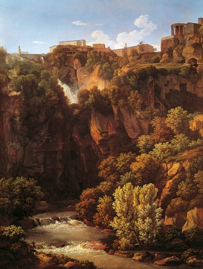 Fosser ved Tivoli av Johann Christian Reinhart