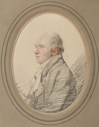 Portrett av komponisten Muzio Clementi 1752-1832, slutten av 1820-årene. av Johann Dominik Bossi