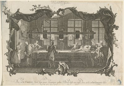 Biljard (biljardspillere) av Johann Esaias Nilson