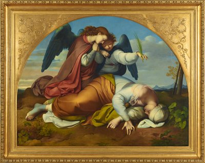 Dead Saint Cecilia (romersk versjon) av Johann Evangelist Scheffer von Leonhardshoff
