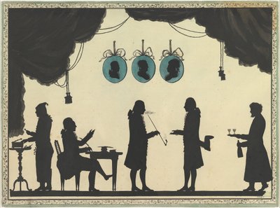David Roentgen and Company i St. Petersburg, ca. 1784-86. av Johann Friedrich Anthing