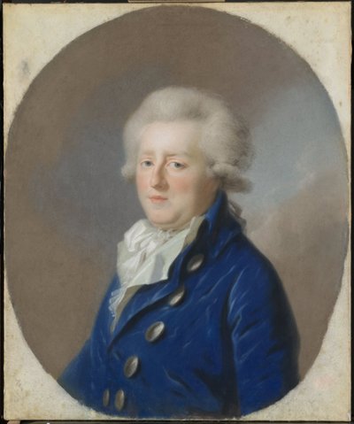 Carel Georg August (1766-1807), arveprins av Braunschweig-Wolfenbüttel. Ektemann til Frederica Louisa Wilhelmina (Louise), prinsesse av Orange-Nassau av Johann Friedrich August Tischbein