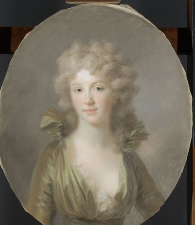 Frederica Louisa Wilhelmina (1774-1837), prinsesse av Preussen. Siden 1791 kone til Willem Frederik, prins av Orange-Nassau av Johann Friedrich August Tischbein