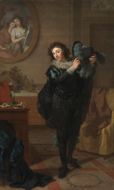 Herr Chatelain (?) i kostyme av Johann Friedrich August Tischbein
