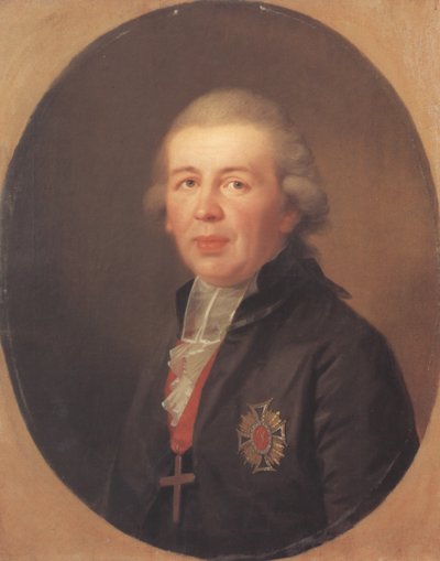 Karl Theodor von Dalberg, erkebiskop og kurfyrste av Mainz, storhertug av Frankfurt av Johann Friedrich August Tischbein