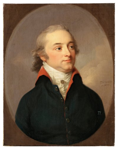 Portrett av Friedrich Karl Ludwig, hertug av Schleswig-Holstein-Sonderburg-Beck 1757-1816, 1800 av Johann Friedrich August Tischbein