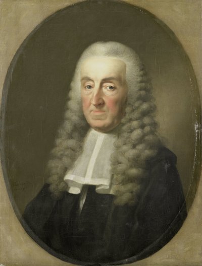 Portrett av Jan van de Poll, borgmester i Amsterdam av Johann Friedrich August Tischbein