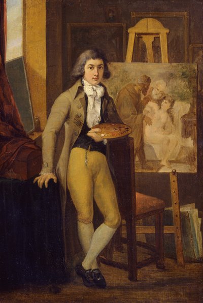 Selvportrett av Johann Friedrich August Tischbein