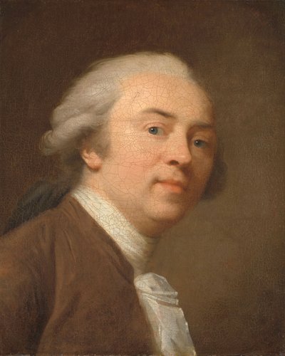 Selvportrett, 1782 av Johann Friedrich August Tischbein