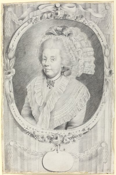 Frau Gottfried von Herder av Johann Friedrich Bierlein