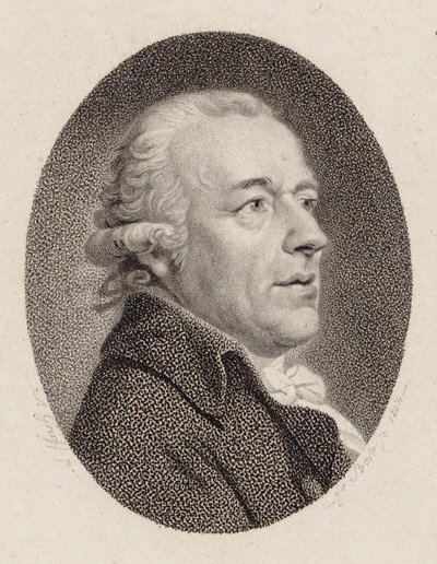 Portrett av komponisten Johann Gottlieb Naumann 1741-1801, 1804. av Johann Friedrich Bolt