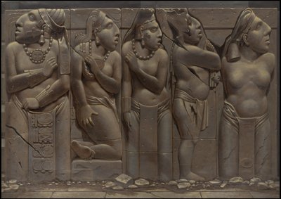 En samling av Waldecks originale kunstverk fra Mesoamerica, boks 19 av 22 av Johann Friedrich Maximilian von Waldeck