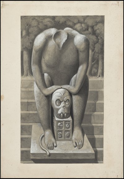 En samling av Waldecks originale kunstverk fra Mesoamerica, boks 5 av 22 av Johann Friedrich Maximilian von Waldeck