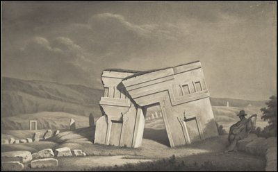 En samling av Waldecks originale kunstverk fra Mesoamerica, boks 6 av 22 av Johann Friedrich Maximilian von Waldeck
